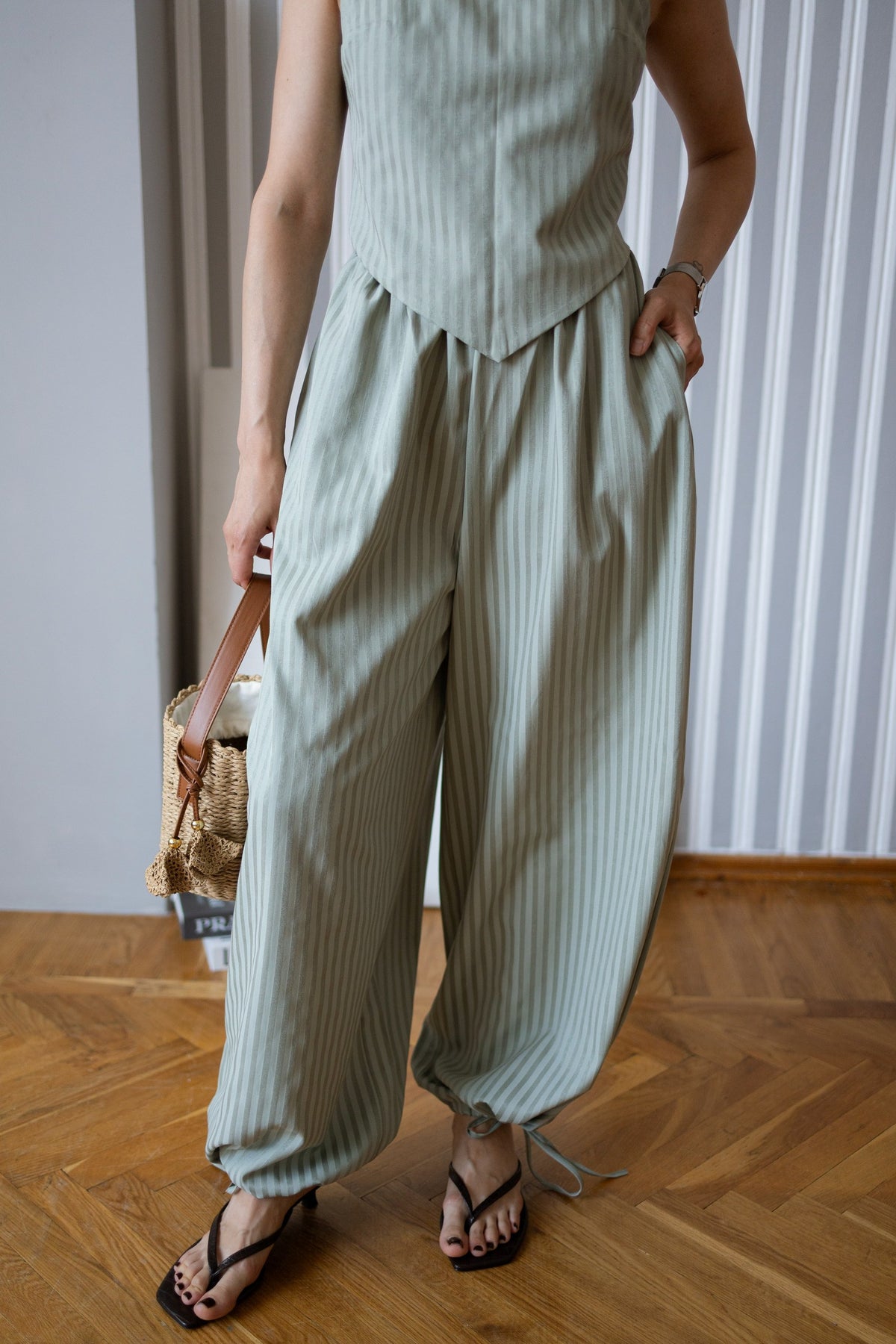 Aladdin cotton pants