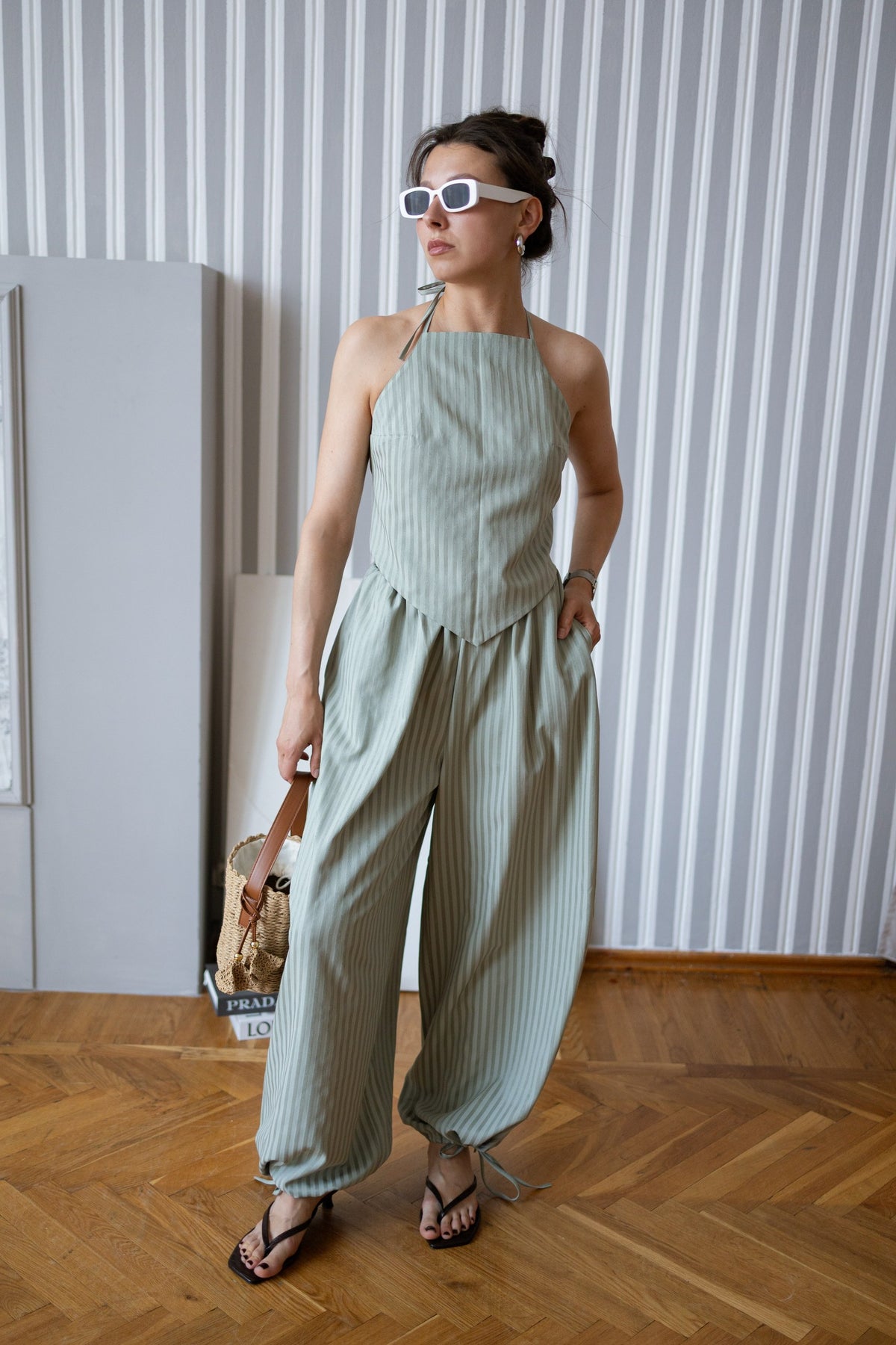Aladdin cotton pants