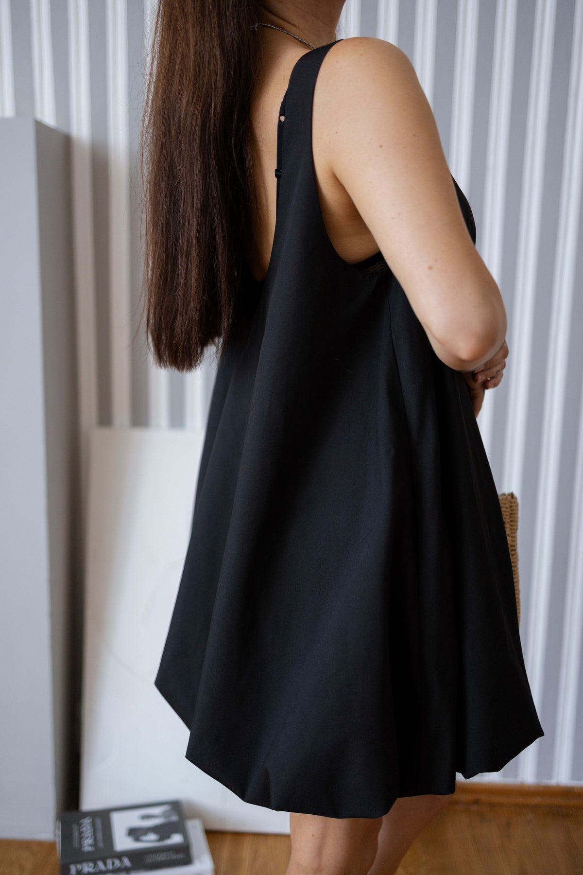 Bubble cotton dress