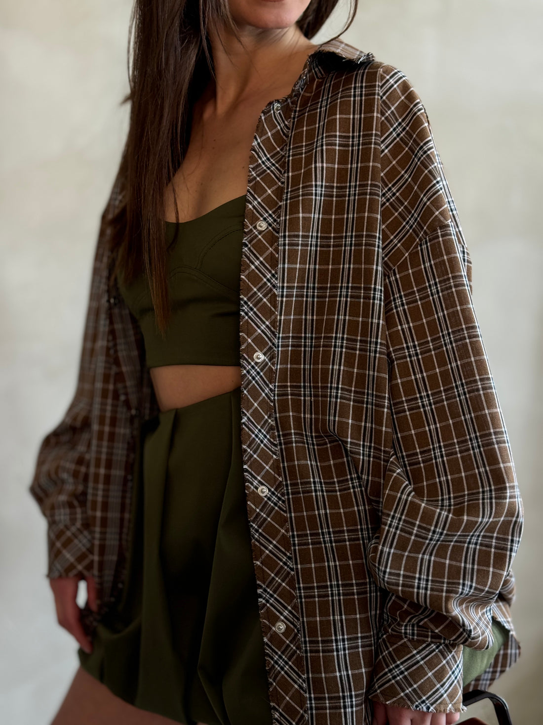 Plaid shirt
