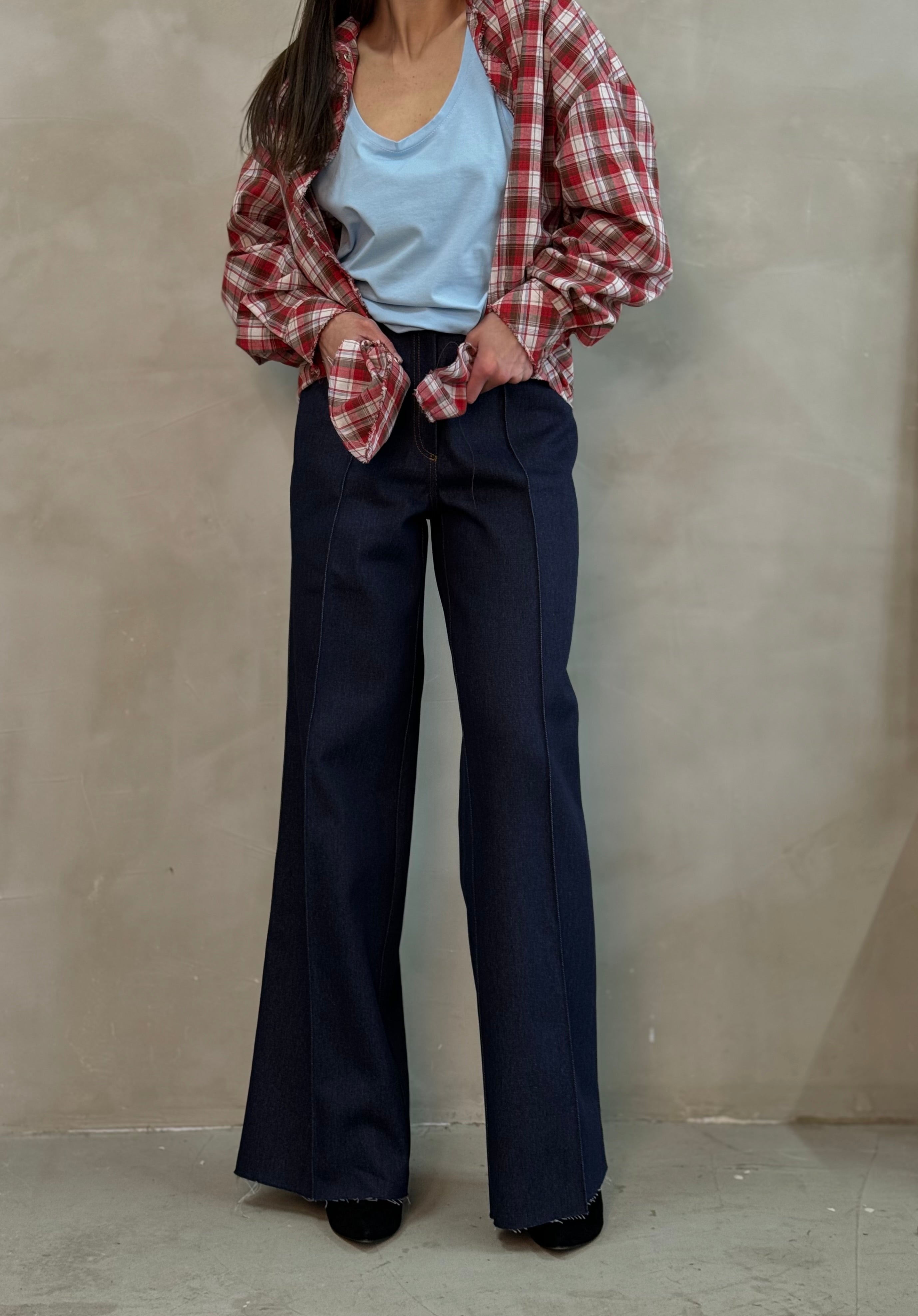 Front Seam Jeans