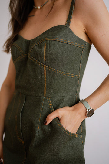 Denim dress