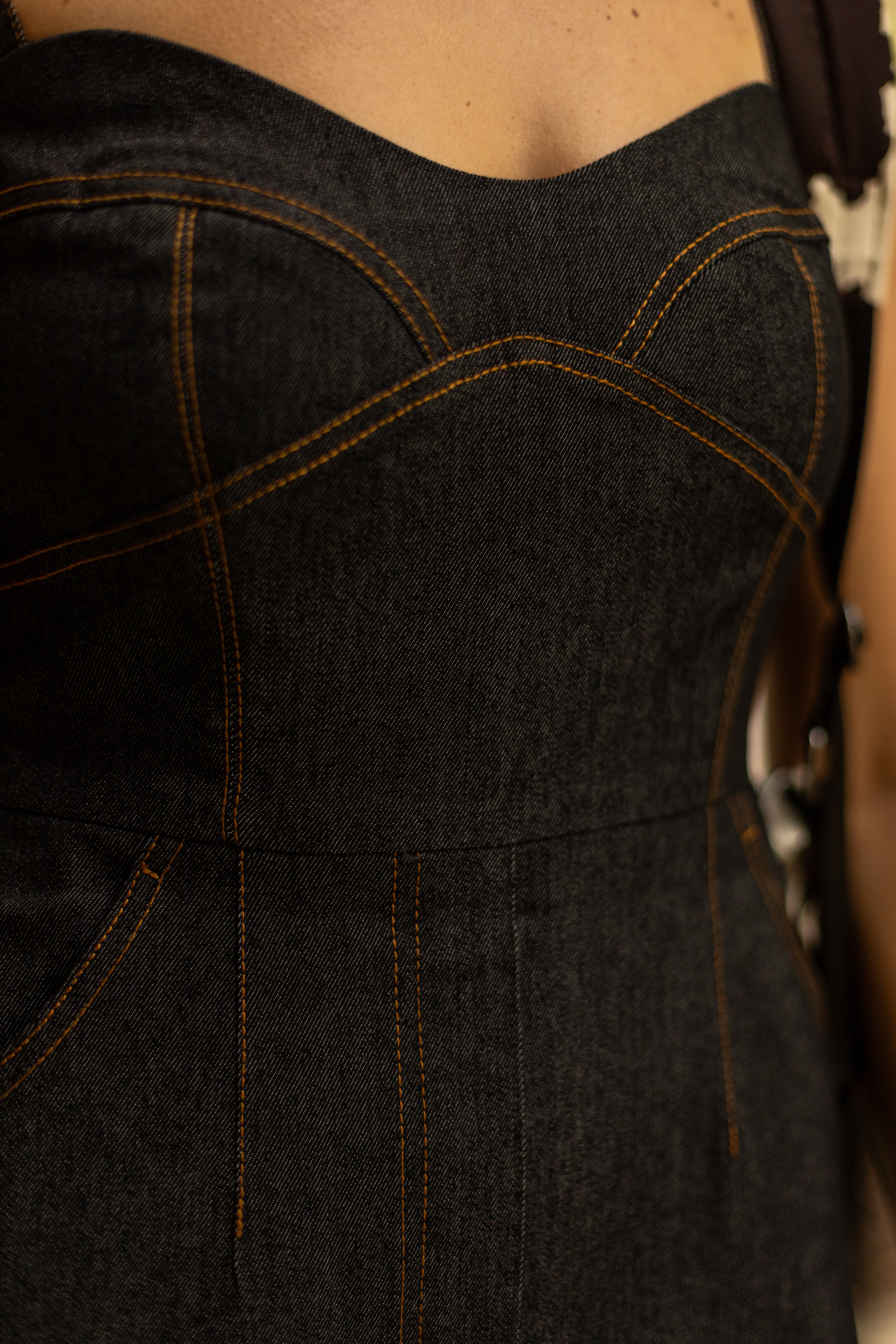 Denim dress