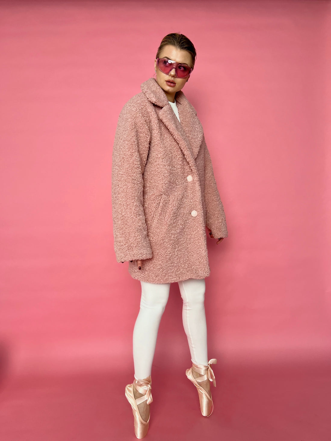 Teddy Faux Fur Short Coat