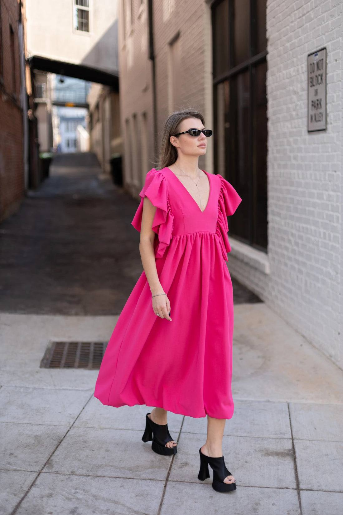 Balloon Volume Dress