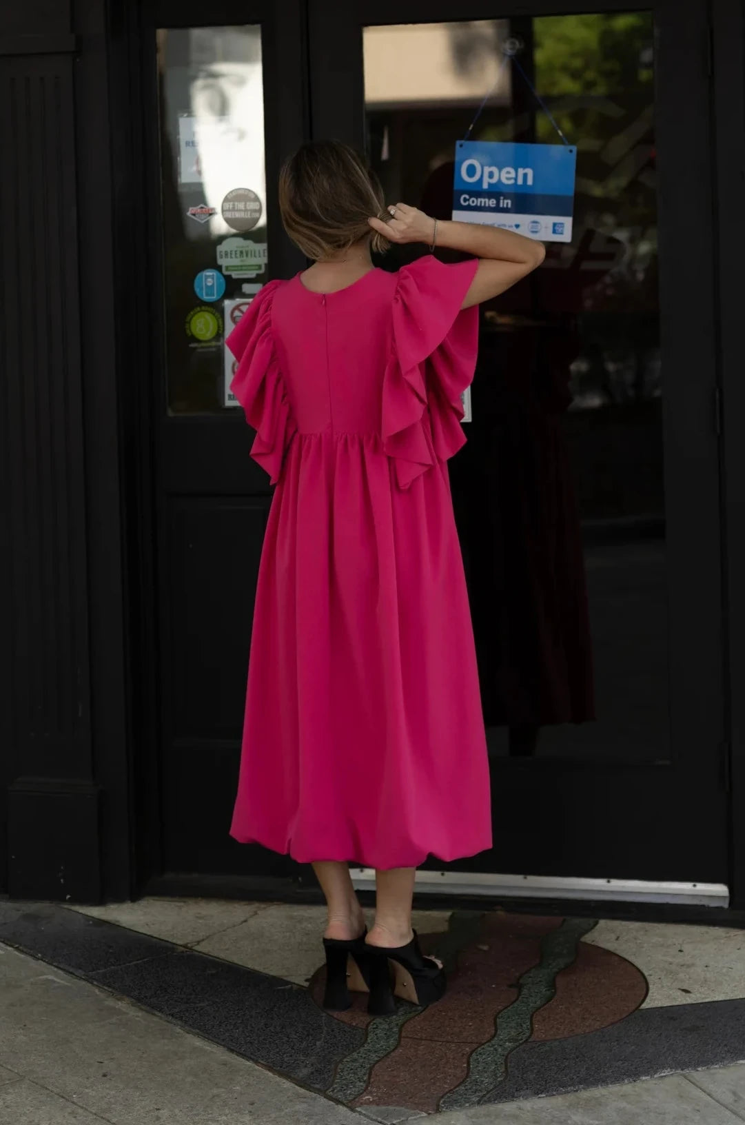 Balloon Volume Dress