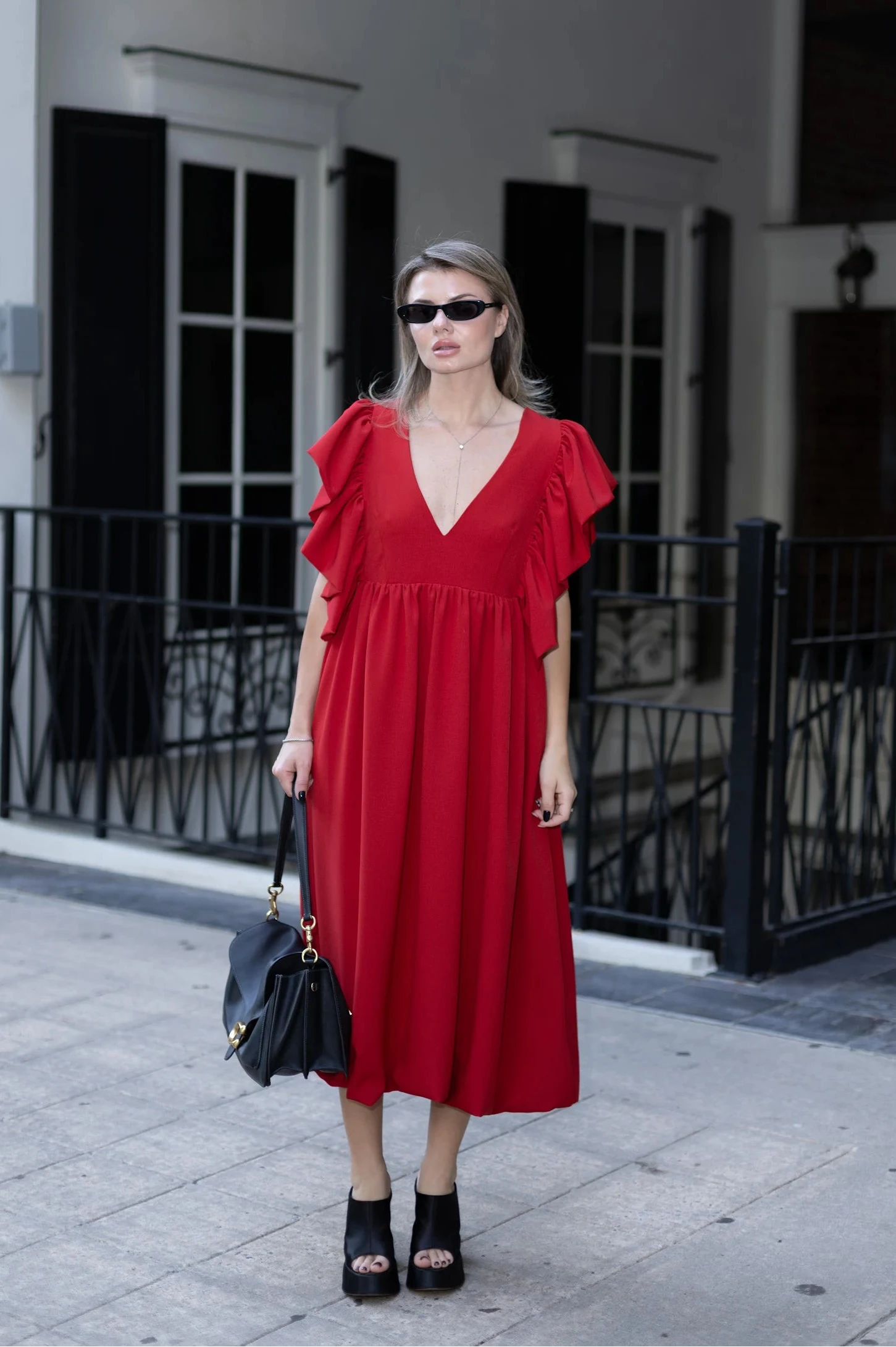 Balloon Volume Dress