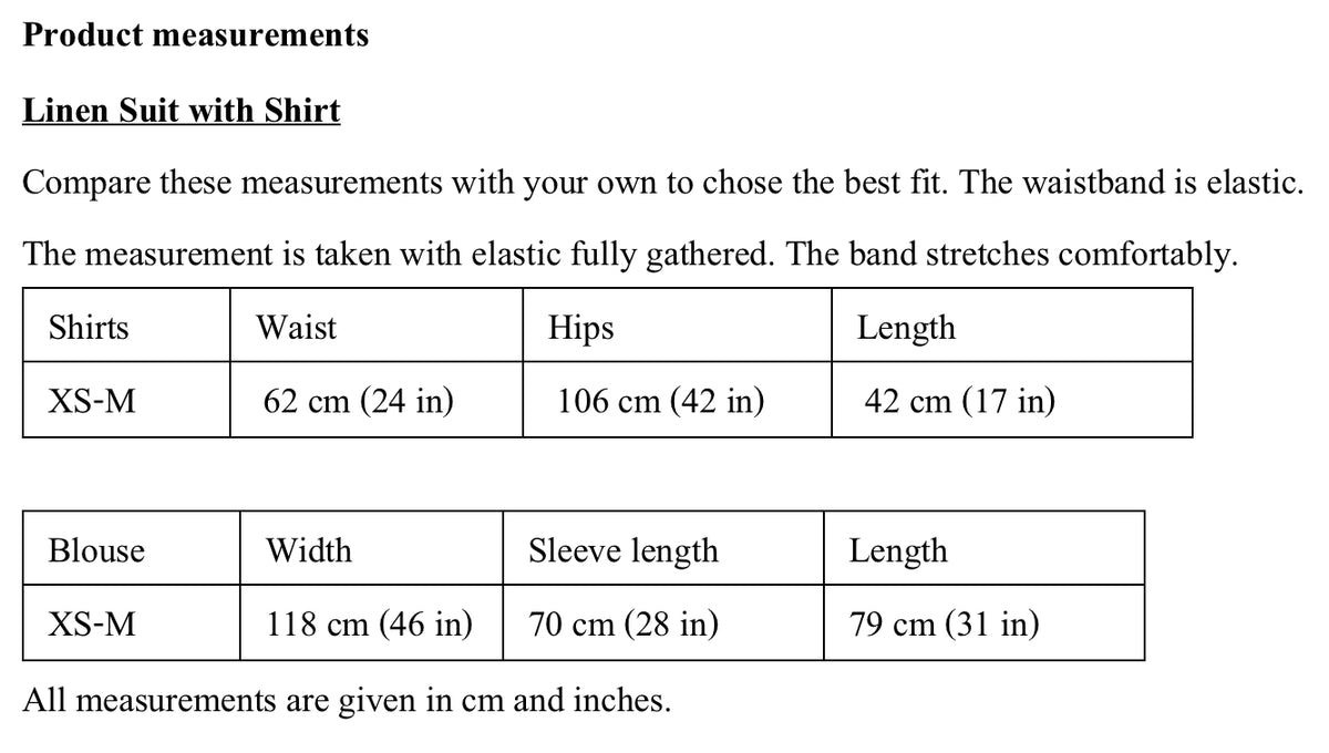 Size Guide