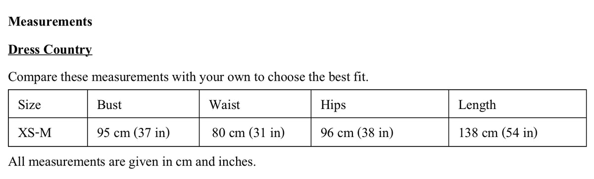 Size Guide