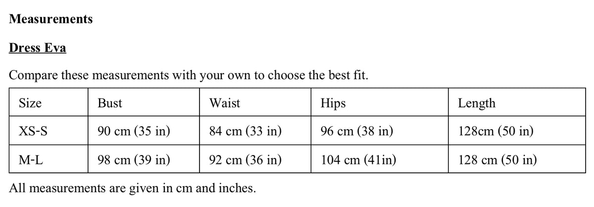 Size Guide