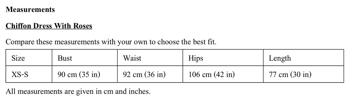 Size Guide