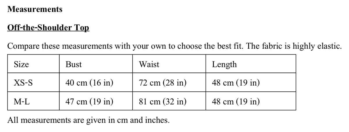 Size Guide