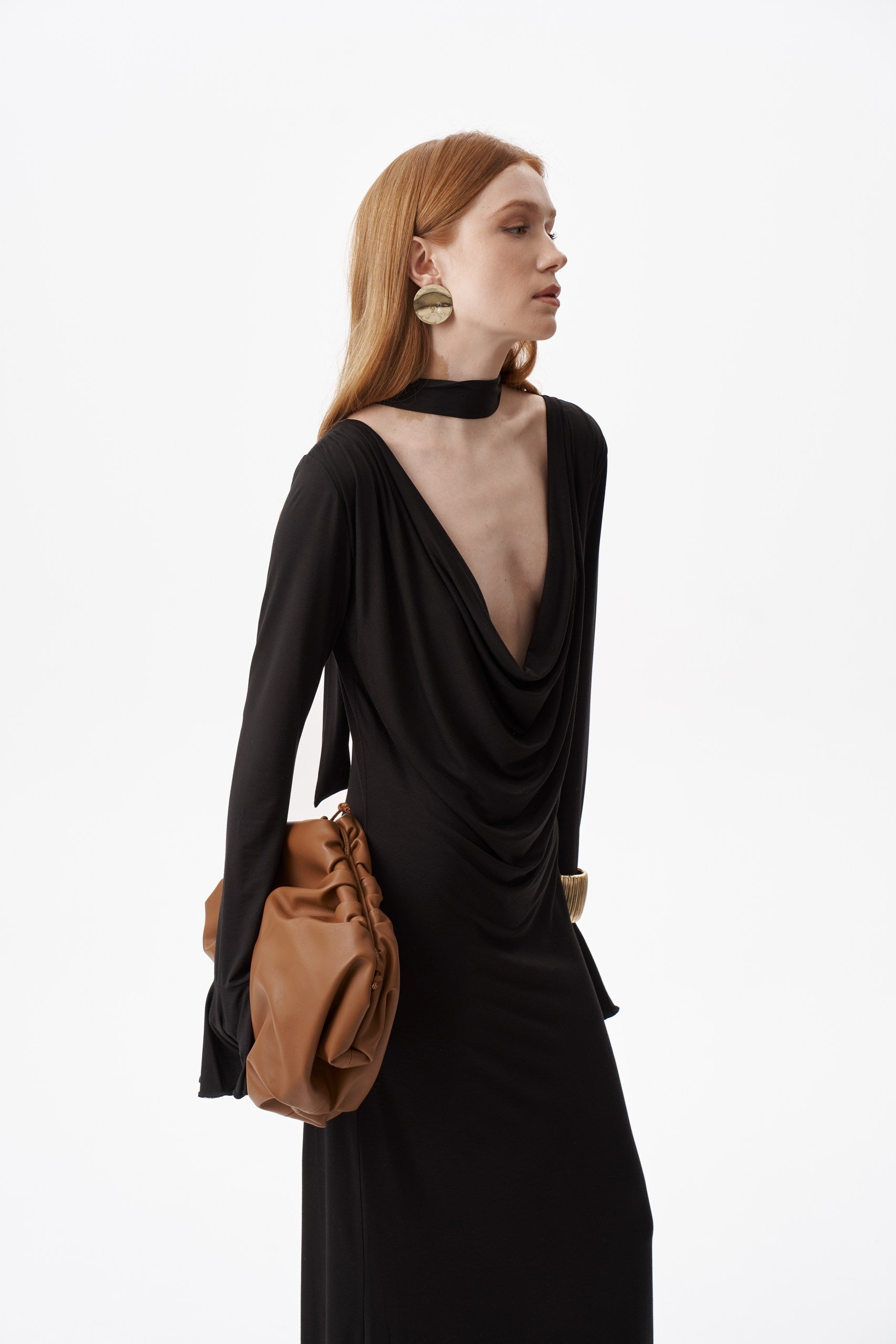 Dress With Scarf