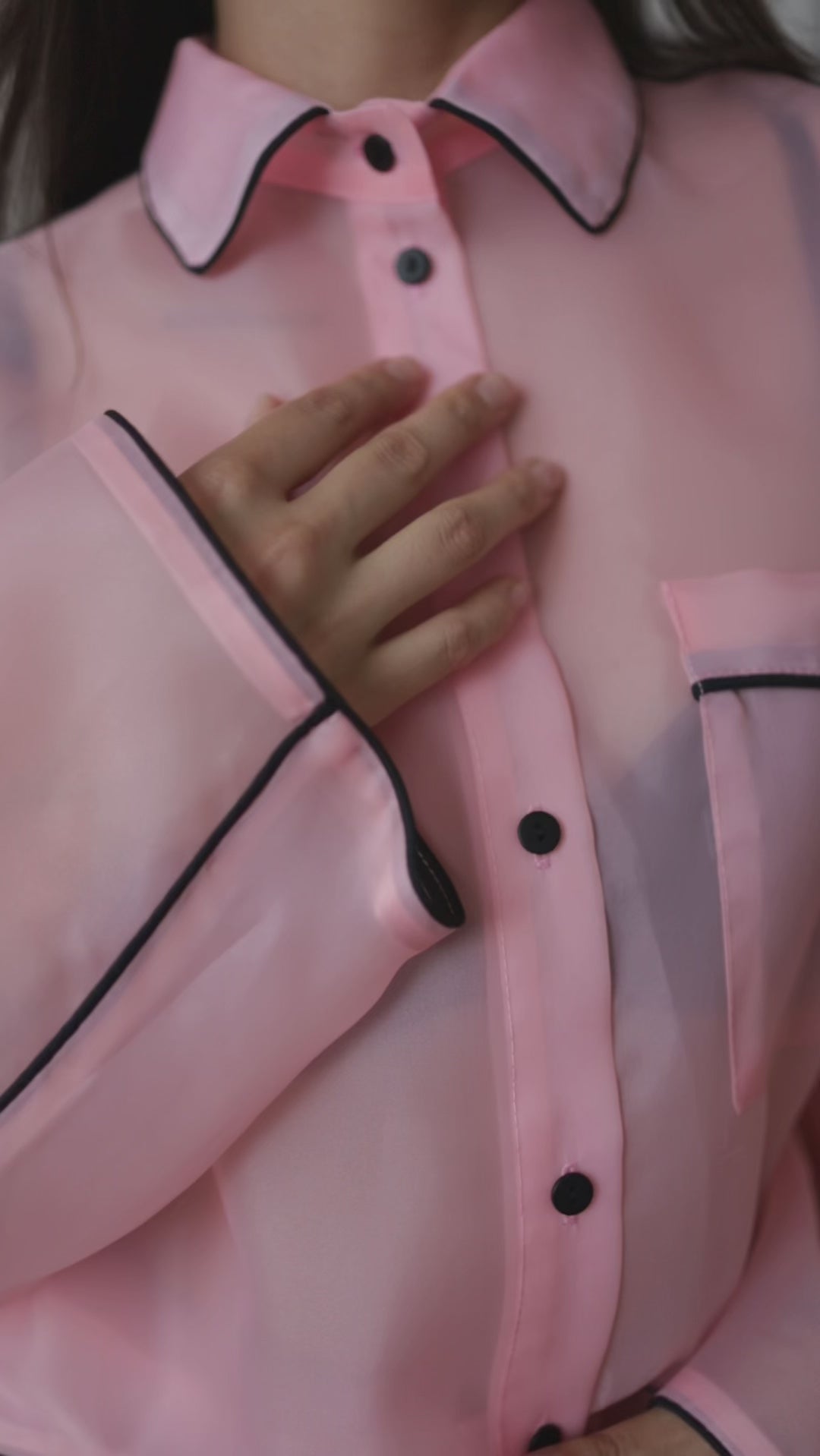 Organza blouse